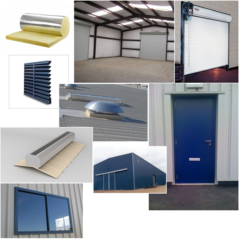 Prefab Steel Structure Workshop/Warehouse, Pre-Engineered Metal Building/Steel Frame/Peb/Poultry House/Heavy/Light Weight/Prefabricated Industrial Workshop