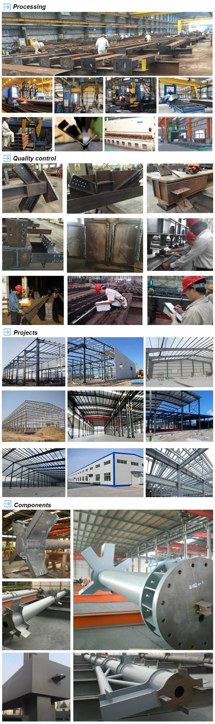 Prefabricated Steel Structure Warehouse/Steel Structure Building/Pre-Engineered Steel Workshop/Prefabricated Building/Steel Building