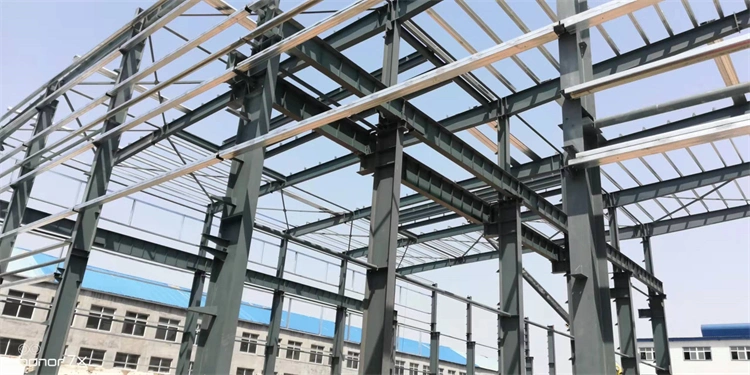 Prefab/Prefabricated Industrial Factory Project Storage/Hangar Metal Frame Construction Warehouse Steel Structure Building Workshop for Export Installation