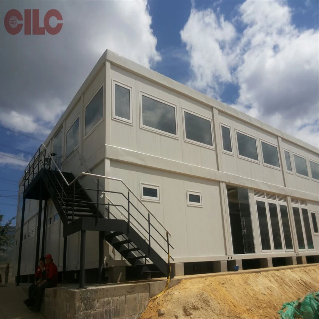 Mineral Wool / EPS Panel Flat Pack Wholesale Foldable Prefabricated Building Shipping Container Homes Prefab Homes Modular Homes for Prefabricated House Homes