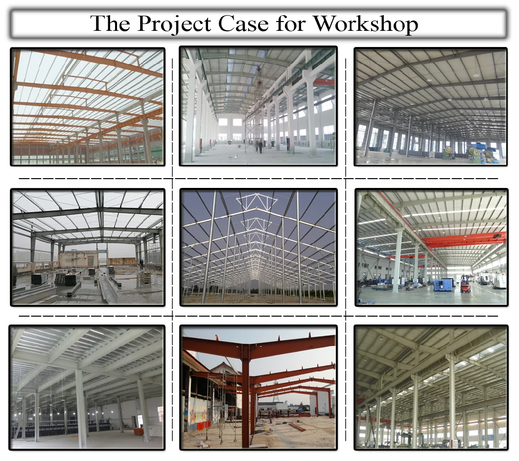Factory Supply Prefab Steel Structure Warehouse