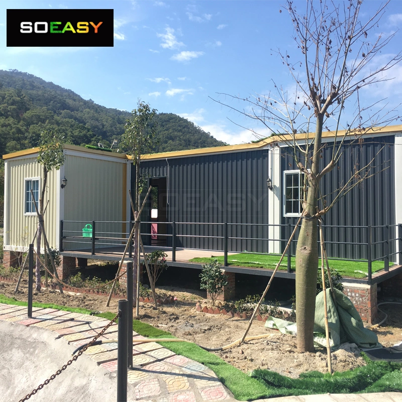 Prefabricated Modular Tiny Container House Homes Flat Pack Shipping Containers Office House Dormitory House Portable House Detachable Container House